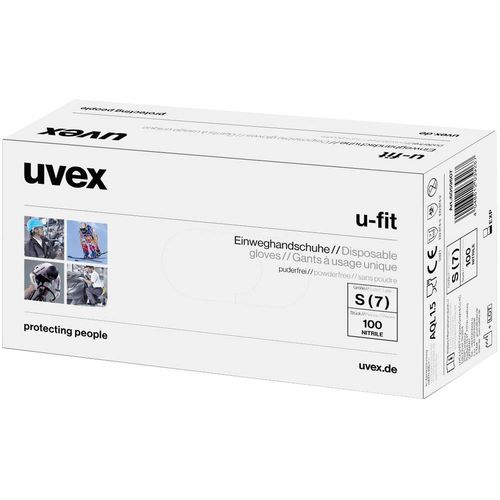 uvex u-fit 6059610 100 St. nitril rukavice za jednokratnu upotrebu Veličina (Rukavice): 10, XL EN 374 slika 2