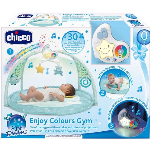 CHICCO podloga za igru enjoy colors plava 0986620 slika 3