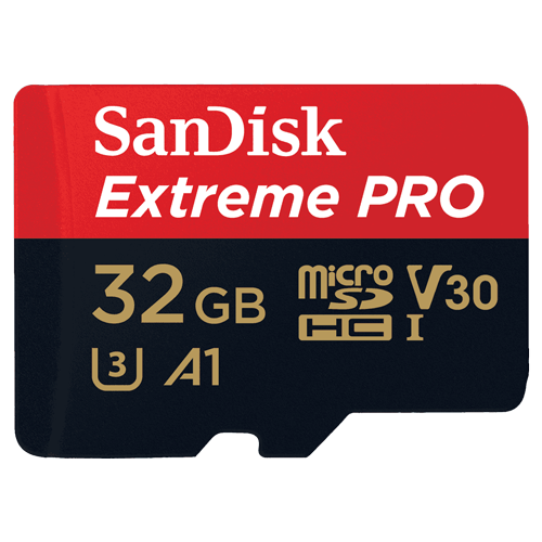 SanDisk SDHC 32GB Micro Extreme Pro 100MB/s C10 V30 U3+SD Adap. slika 2