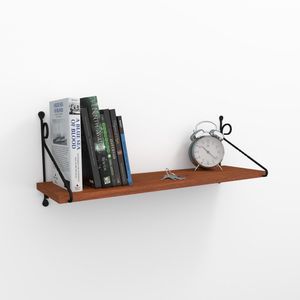 Seramoni - Walnut Walnut Wall Shelf