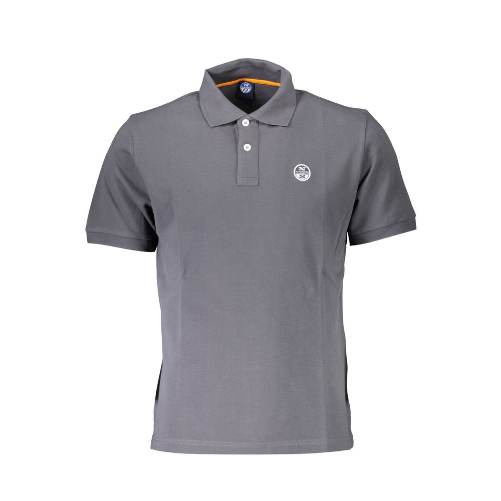 NORTH SAILS POLO SHORT SLEEVE MAN GRAY slika 1