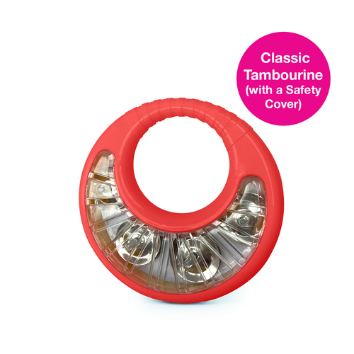 Edushape igračka Classic Tambourine - Red slika 5