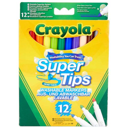 Crayola Markeri Supertips 12 Kom slika 1