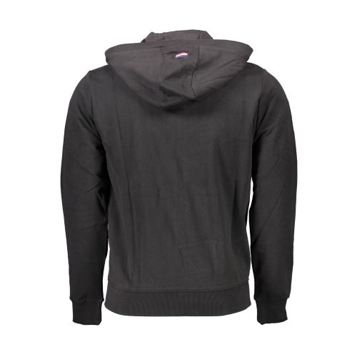 US POLO SWEATSHIRT WITH ZIP MAN BLACK slika 2