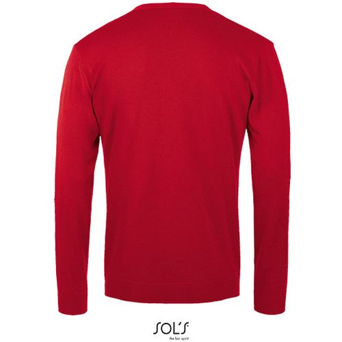 GOLDEN MEN muški džemper na kopčanje - Crvena, XL  slika 6
