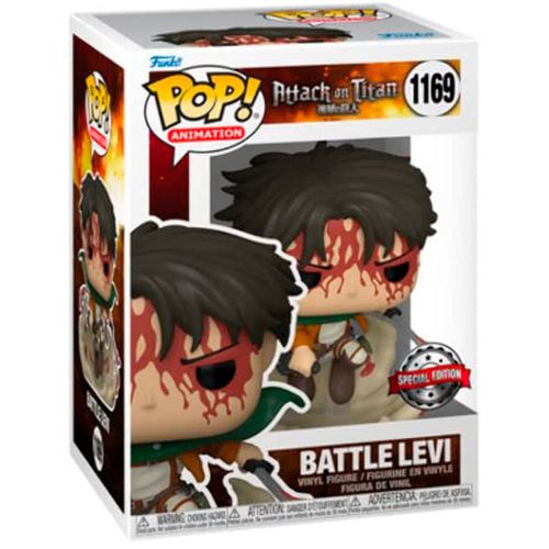 POP figure Attack on Tital Battle Levi Exclusive slika 1