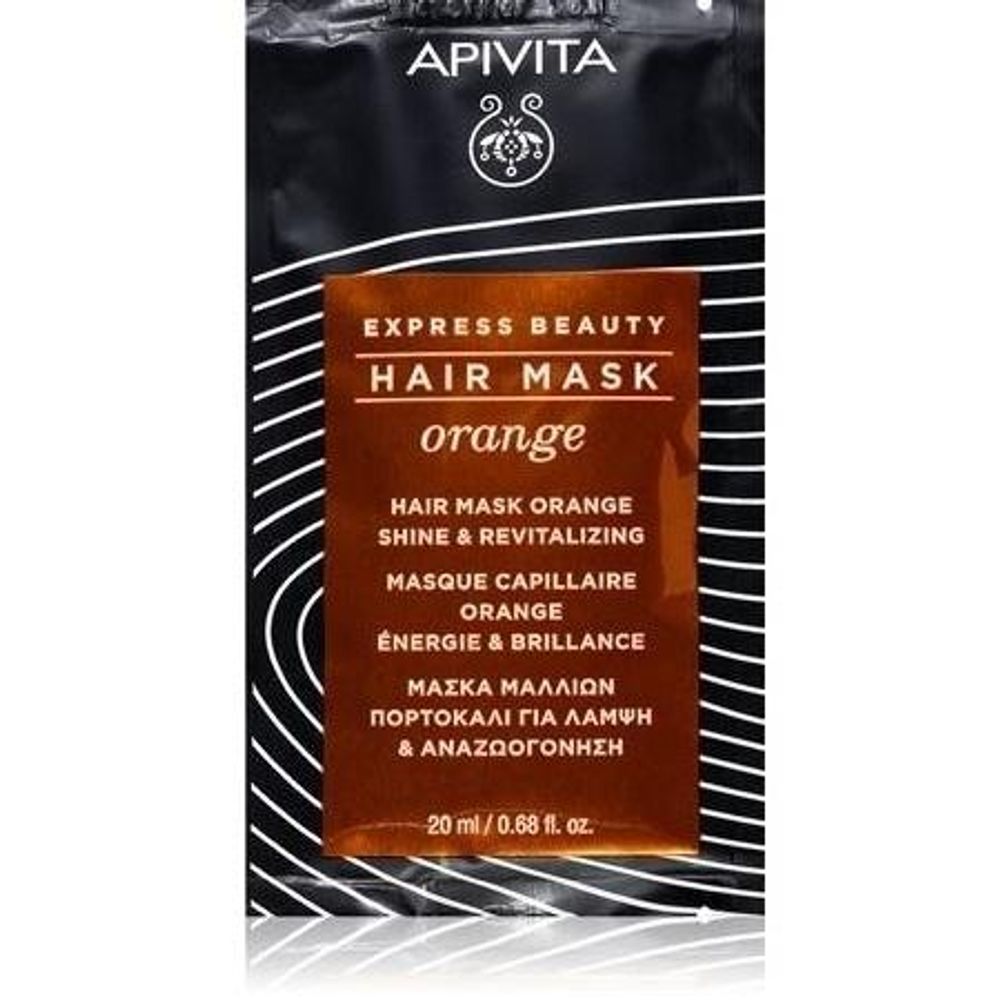 APIVITA MASKA ZA KOSU ORANGE A1 20ML slika 1