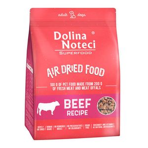 Dolina Noteci Superfood Dog Adult Sušena Govedina 1kg