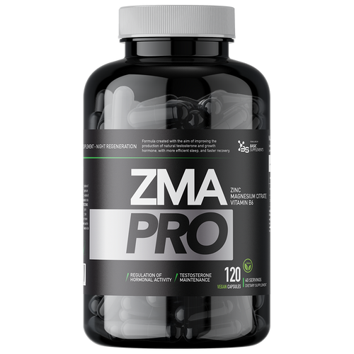 Basic Supplements ZMA Pro 120 Kapsula slika 1