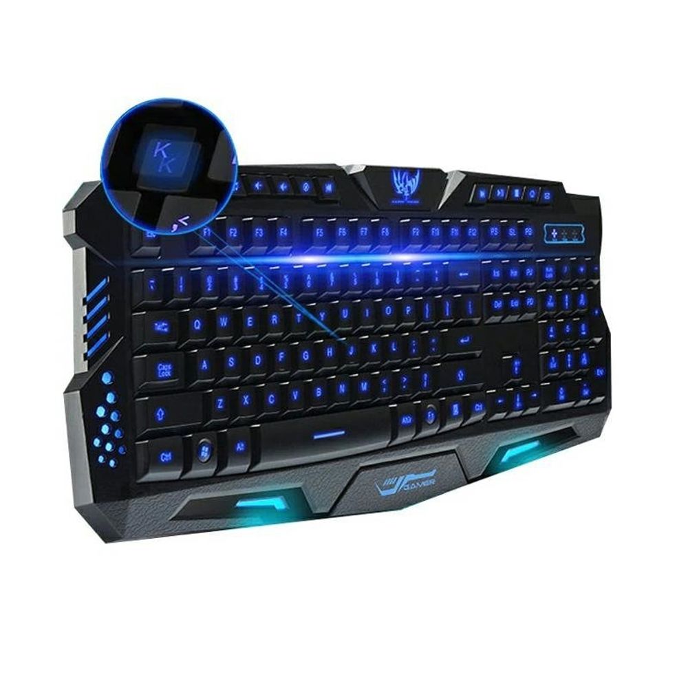 K800e osvjetljena gamerska tipkovnica slika 1