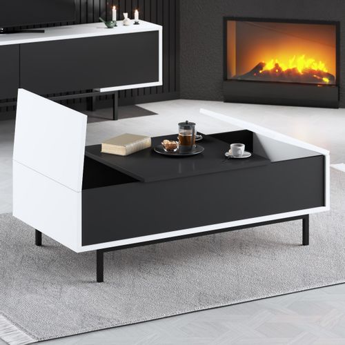 Force - Black, White Black
White Coffee Table slika 4