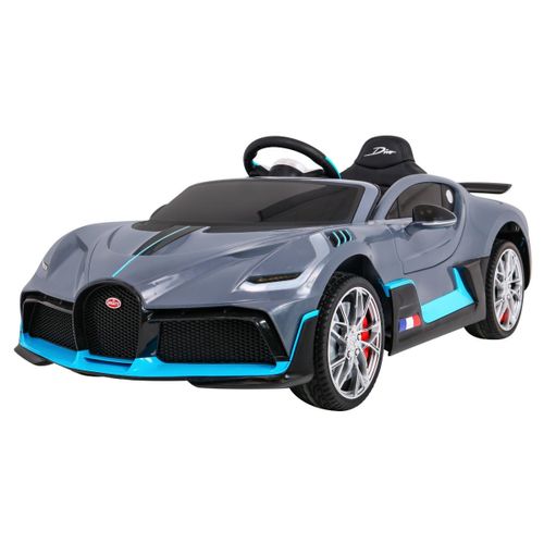 Licencirani auto na akumulator Bugatti Divo - sivi slika 1