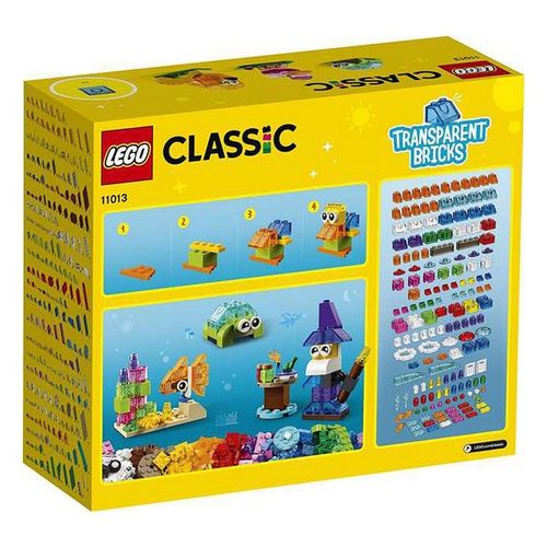 Lego 11013 Playset Classic Transparent Bricks slika 2