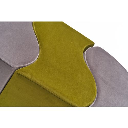 Atelier Del Sofa Tabure, Mink zelena, Alya Puf - Mink, Green slika 7