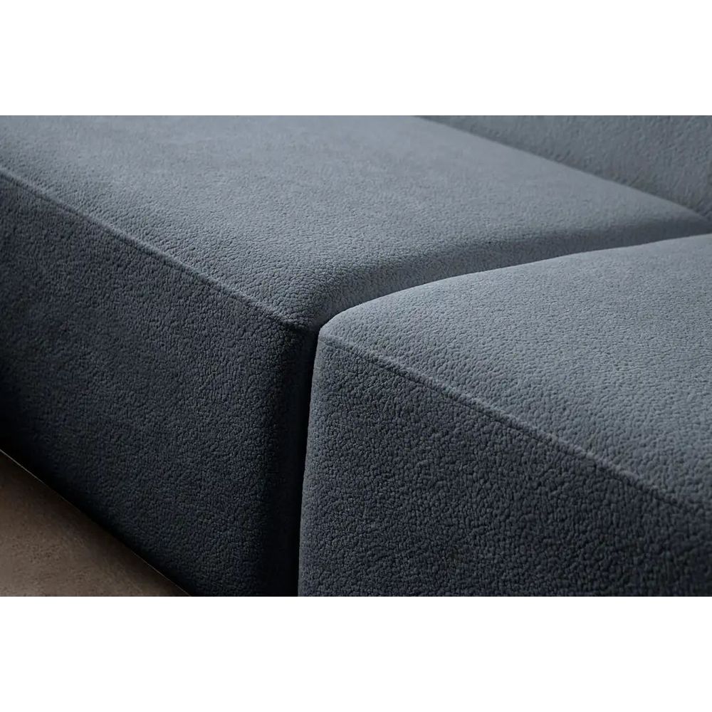 Ugaona Sofa S-Loft Left - Plava boja slika 10