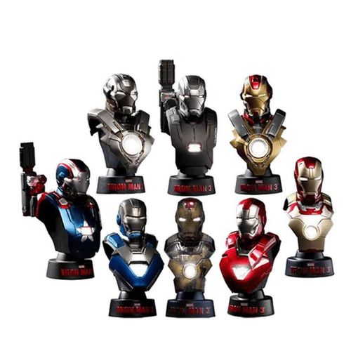 Iron Man 3 Busts 1/6 11 cm Deluxe Set Series 2 (8) slika 1