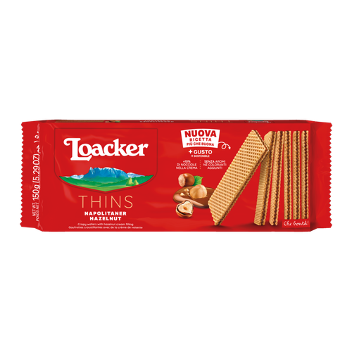 Loacker Thins Napolitaner vafli 150g slika 1