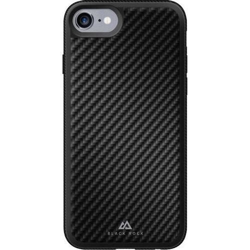 Black Rock Material Case Real Carbon stražnji poklopac za mobilni telefon Apple iPhone 6, iPhone 6S, iPhone 7, iPhone 8, iPhone SE (2. Generation), iPhone SE (3. Generation) crna slika 4