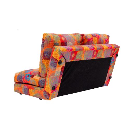 Taida - Višebojni Patchwork Sofa-Krevet sa 2 Mesta slika 9