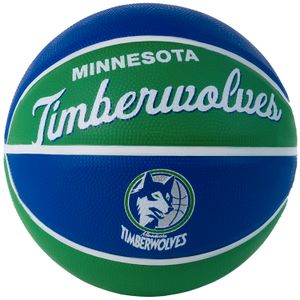 Wilson Team Retro Minnesota Timberwolves mini unisex košarkaška lopta wtb3200xbmin