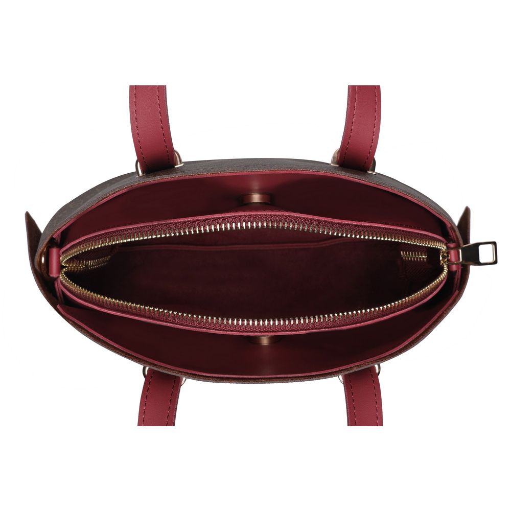 Elegantna Claret Red Torba od Polivinil Kože slika 7