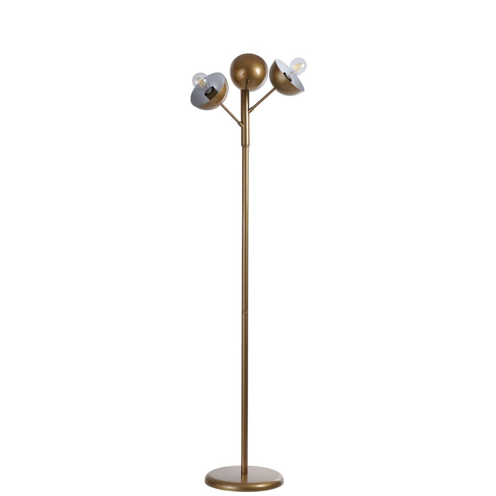 Opviq Podna lampa 371, zlatna slika 2