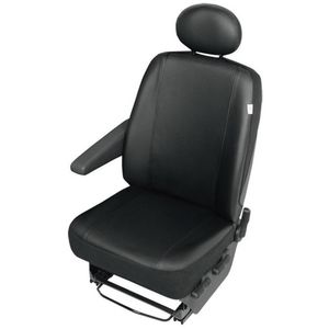 HP Autozubehör 22811 VS1 navlaka za sjedalo 1 komad vještačka koža crna vozačevo sjedalo