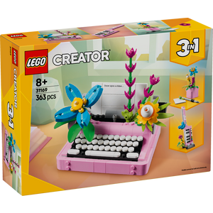 LEGO® CREATOR 31169 Pisaći stroj s cvijećem