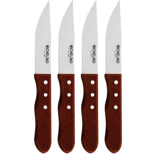 Michelino 4-dijelni jumbo set noževa za odreske slika 1