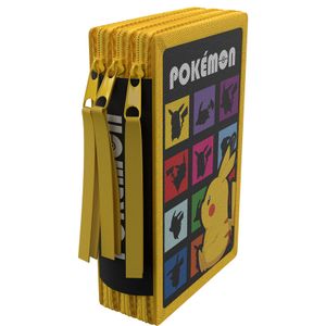 Pokemon triple pencil case