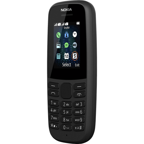 Nokia Telefon mobilni , 1.77" zaslon, Single SIM, FM radio - Nokia 105 SS Black EU slika 2