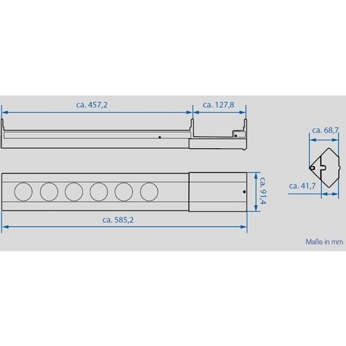 Bachmann CASIA univerzalna utičnica ALU 4xutičnica 1xprekidač 2 USB (923.008) slika 7