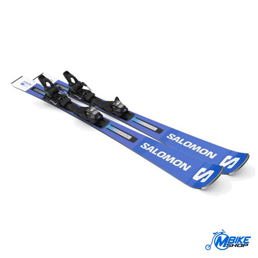 Salomon Skije E S/Race SL 10 Blue/White + Vezovi E Z12 GW Grey/Black F80 slika 2