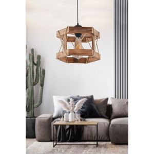 Hexagonal Antiquation Brown Chandelier