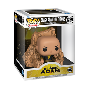 Funko Pop Deluxe: Black Adam - Black Adam On Throne