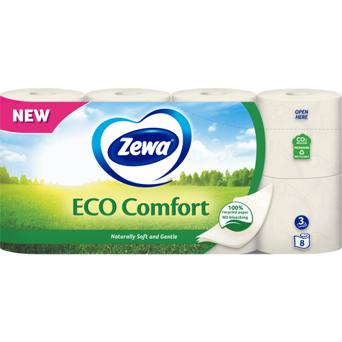Zewa Toaletni papir ECO Comfort 3-slojni 8 rola  slika 1