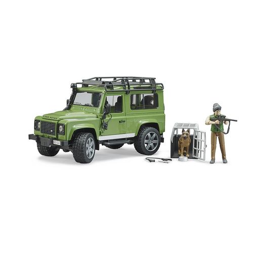 Bruder Džip Land Rover Defender sa figurama slika 2