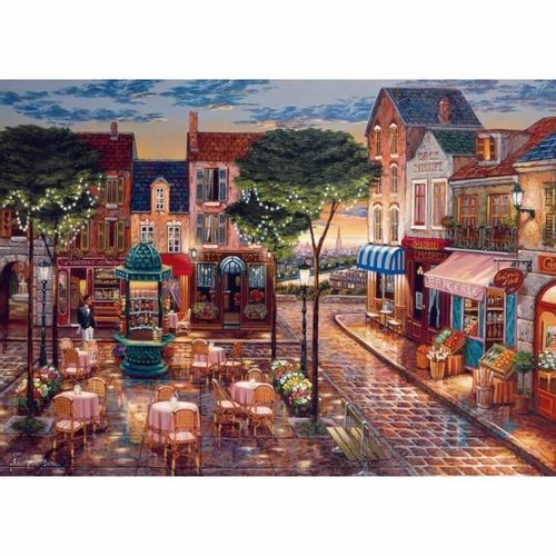 Puzzle Ravensburger Naslikani Pariz slika 2