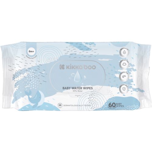 Kikka Boo vlažne maramice za bebe Pure Water Wipes 60 kom slika 1