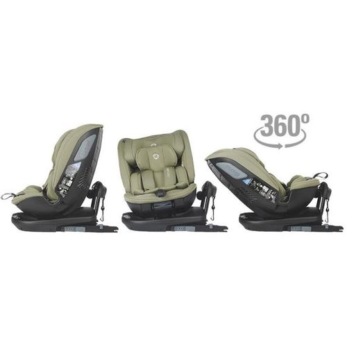 Coccolle® Autosjedalica Velsa iSize 360° 40-150cm Isofix, Moss Green slika 8