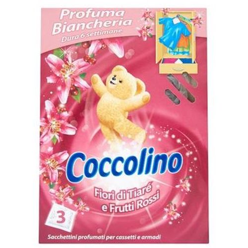 Coccolino mirisne vrećice za ormar i ladice pink 3kom  slika 1
