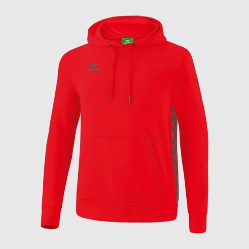 Hoodie Erima Essential Team Crvena/Škriljasto Siva slika 1