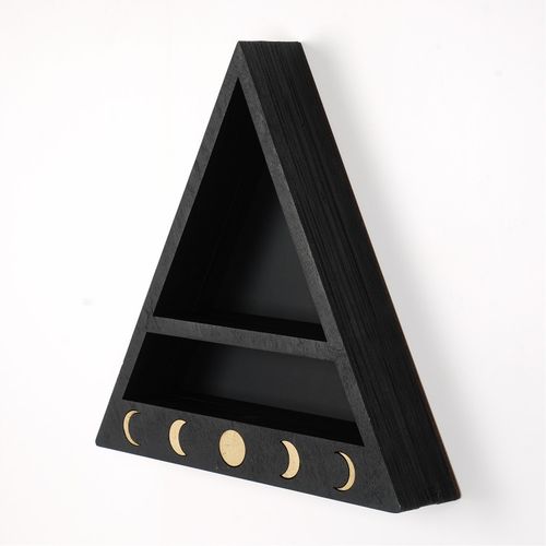 Cry001-S Black Wall Shelf slika 5