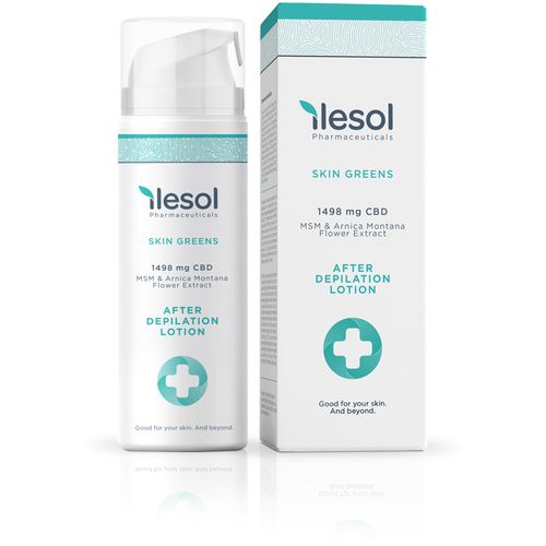 Ilesol CBD lotion za kožu nakon odstranjivanja dlačica 1498mg slika 1