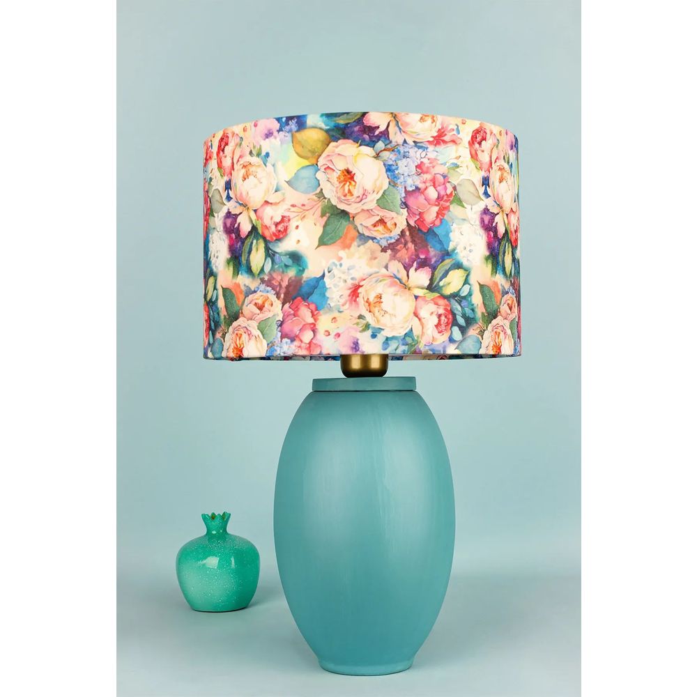 BK087 Plava Stočna Lampa slika 1