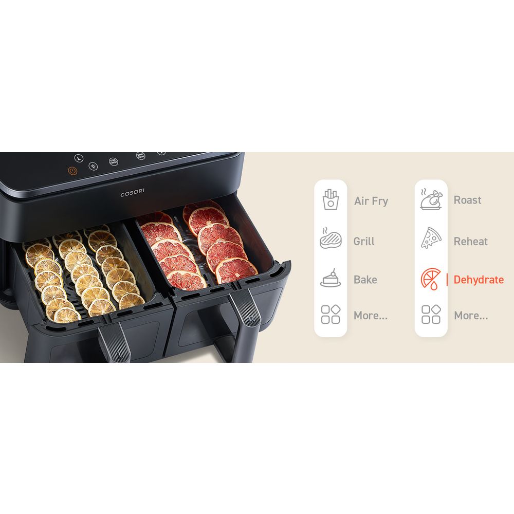 COSORI Dual Basket 8.5-Litre Air Fryer slika 6
