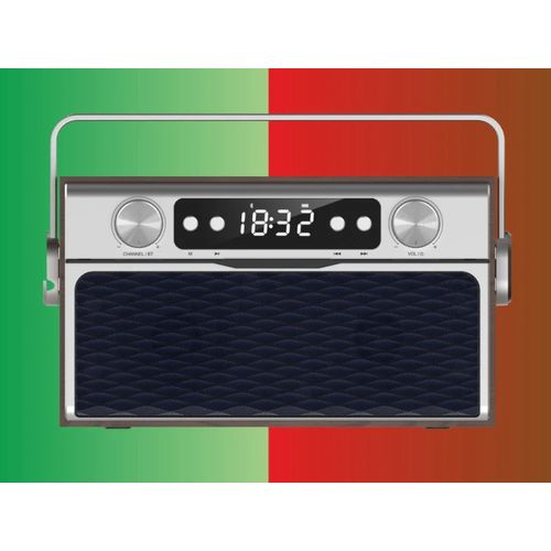 MANTA radio FM, budilica, sat, LCD, BT, USB, microSD, baterija, Ibiza RDI917PRO slika 7