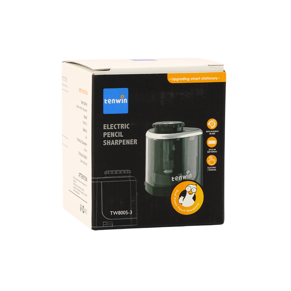 Električno šiljilo 6-8mm crno slika 4