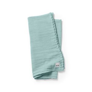 Elodie Details aqua turquoise muslin pelena