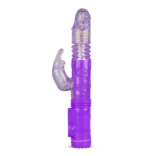 Rabbit vibrator Easytoys - ljubičasti slika 4